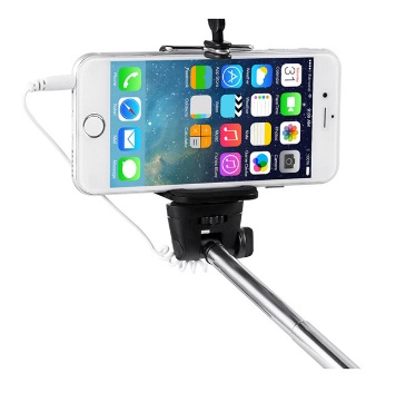 India Desire : Shopclues Loot Deal: Buy Mini Pocket Coloured Selfie Stick with Aux @Rs 8 Only [Flat 98% Off]
